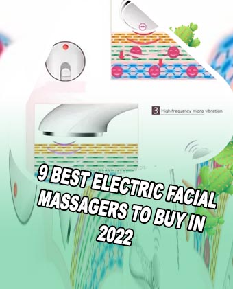 Battery operated face massager