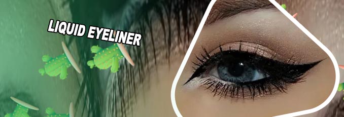 Black eyeliner
