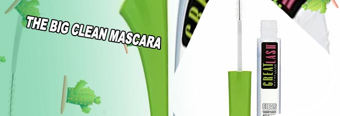 Clean mascara