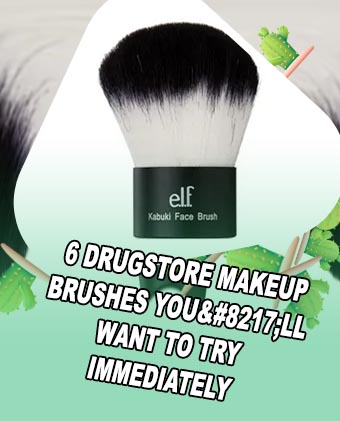 Drugstore kabuki brush