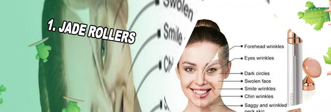 Electric jade face roller