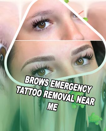 Eyebrow powder tattoo near me