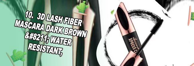 Fiber lash mascara