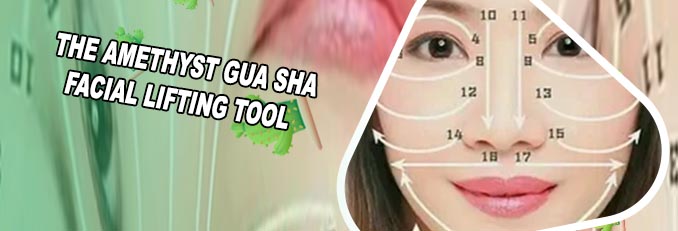 Gua sha facial lifting tool
