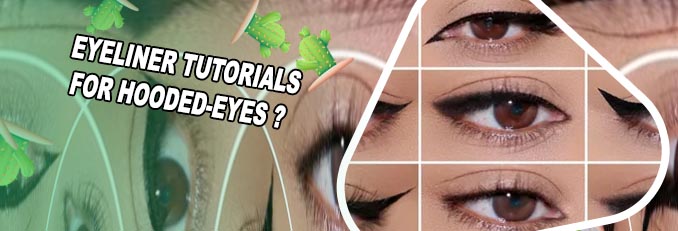 Hooded eyeliner