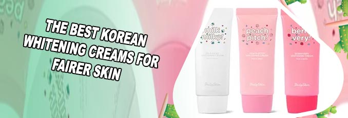 Korean whitening cream