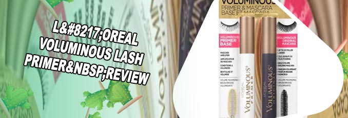 Loreal mascara primer