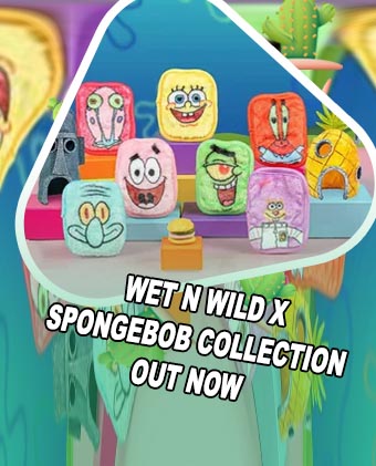 Wet and wild spongebob makeup collection